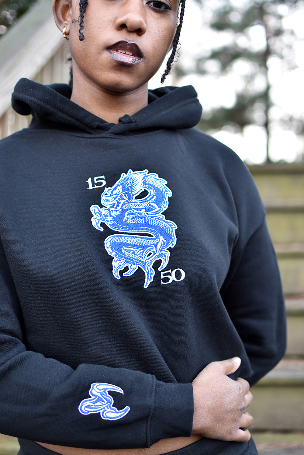 B.A.D. CROP HOODIE