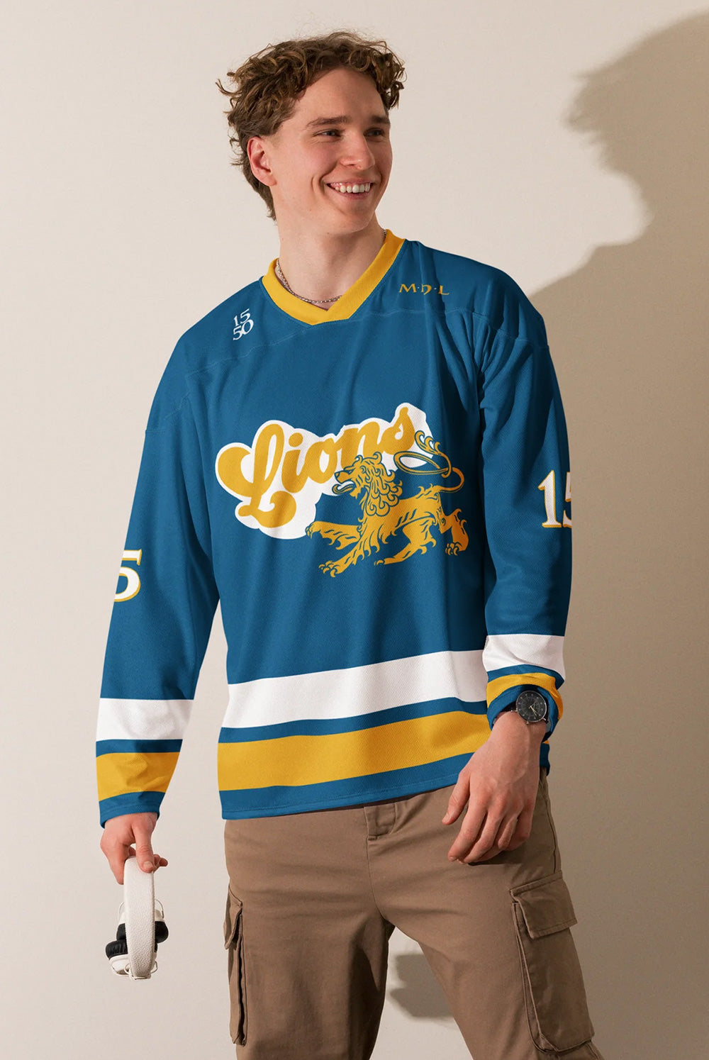 MDL LIONS HOCKEY JERSEY