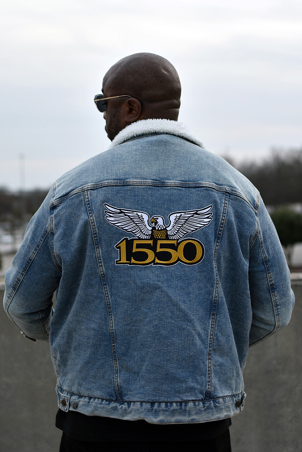 1550 EAGLE DENIM SHERPA JACKET