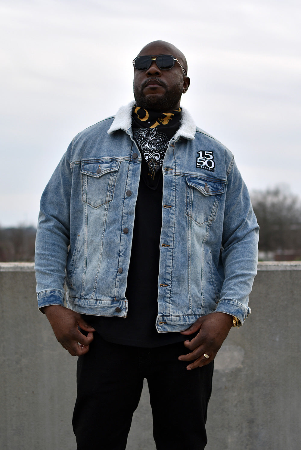 1550 EAGLE DENIM SHERPA JACKET