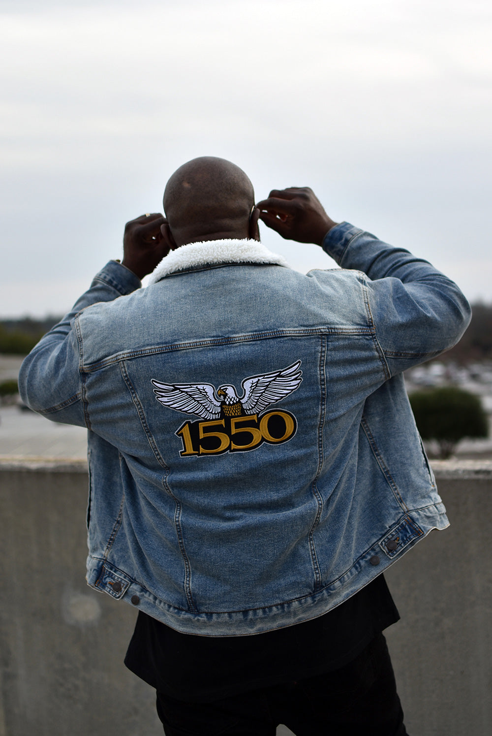 1550 EAGLE DENIM SHERPA JACKET