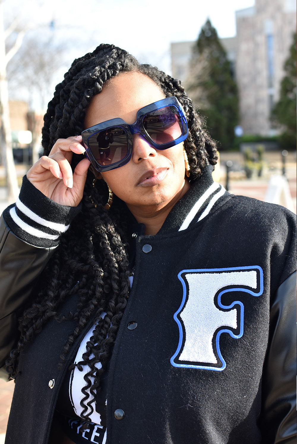 1550 LUCKY OVERSIZED SUNGLASSES