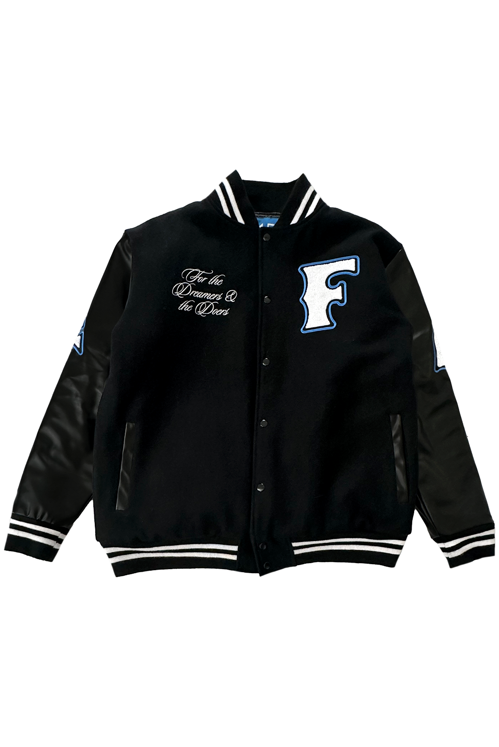 DREAMERS & DOERS VARSITY JACKET: PREORDER