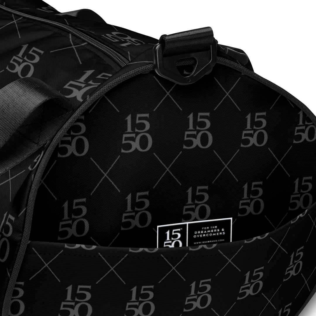 1550 MONOGRAM PRINT GYM BAG