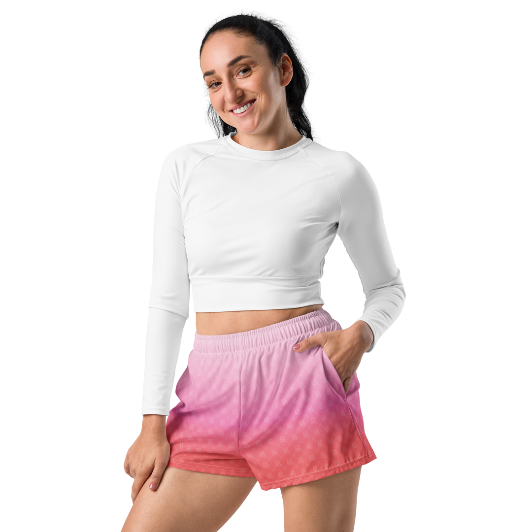 SUNSET MONOGRAM WOMEN'S SHORTS