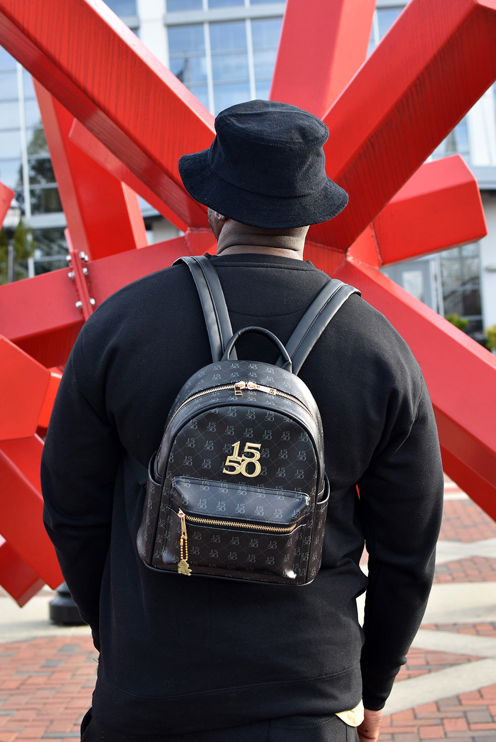 MDL MONOGRAM PRINT BACKPACK