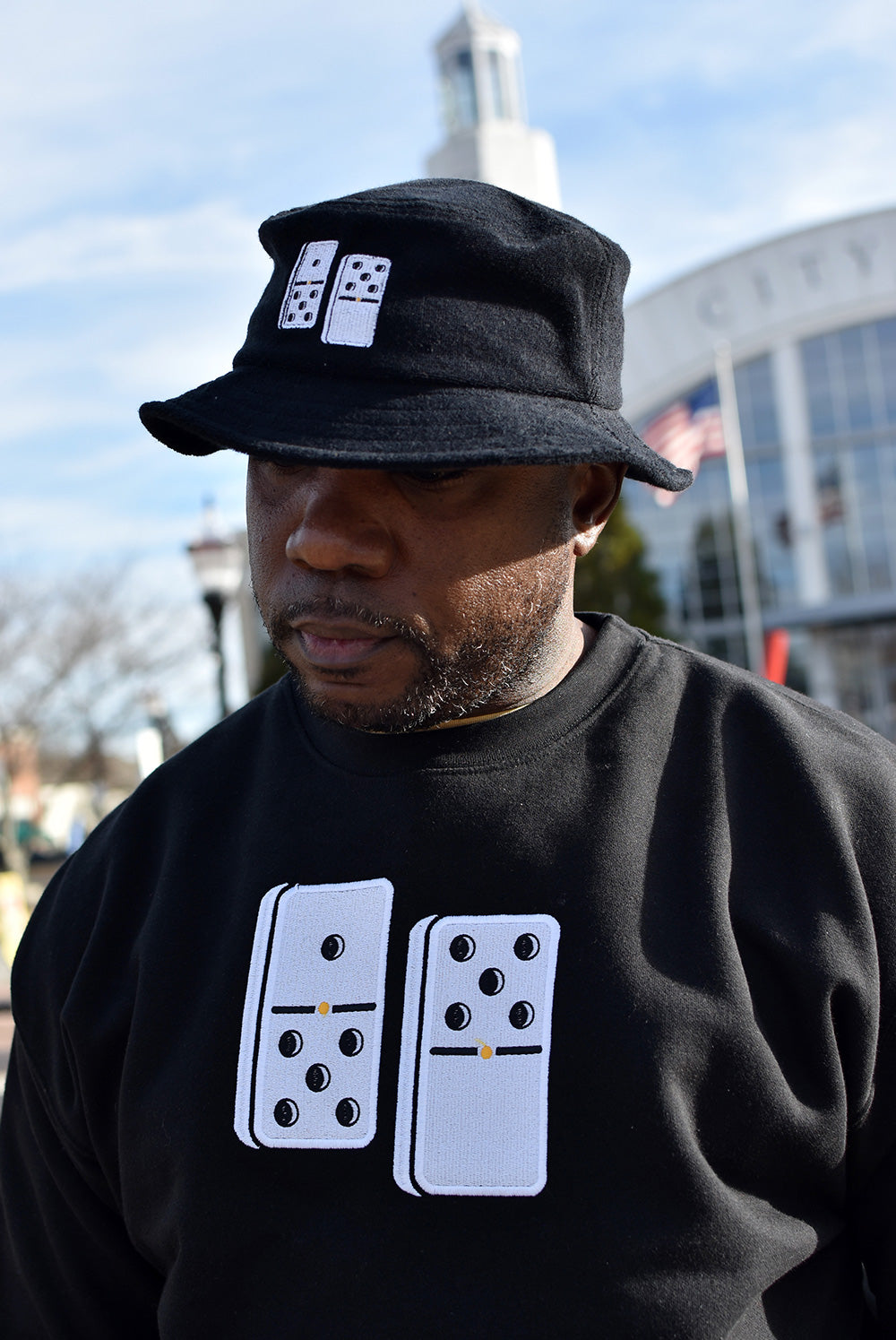 1550 DOMINO BUCKET HAT