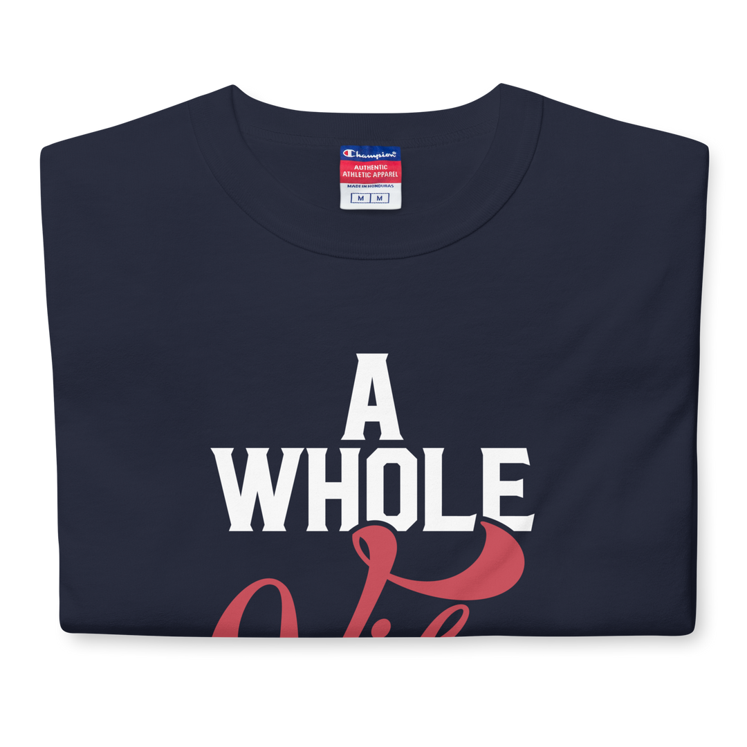 A WHOLE VIBE CHAMPION TEE