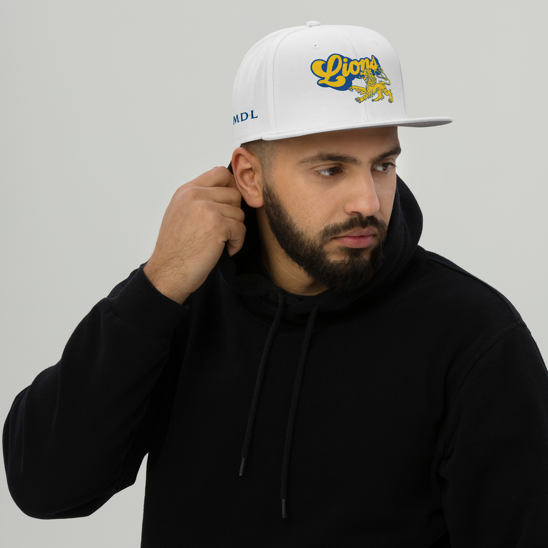 MDL LIONS SNAPBACK HAT