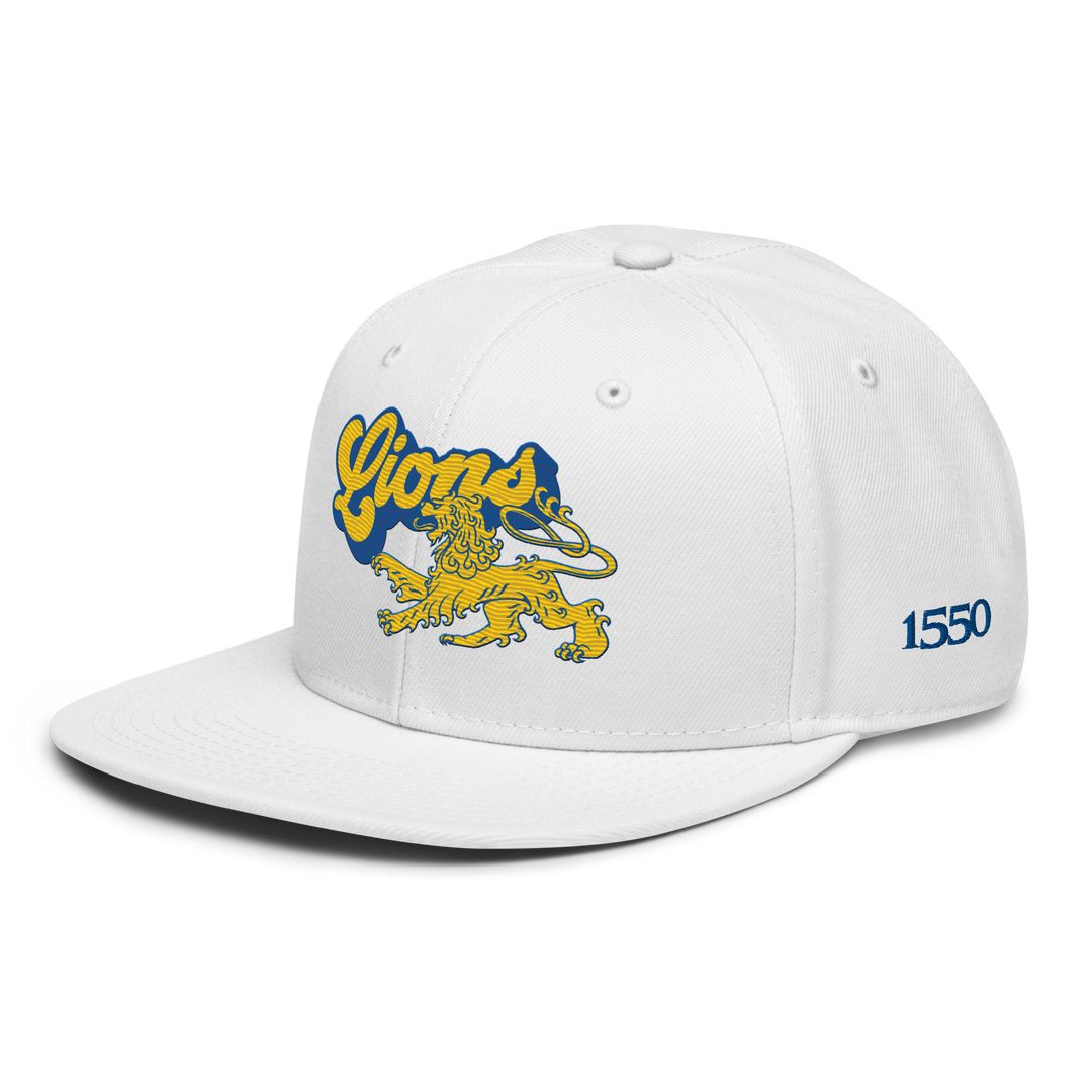 MDL LIONS SNAPBACK HAT