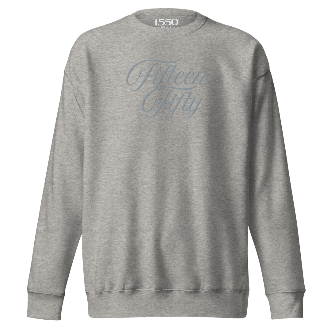 SCRIPTED MONOTONE SWEATSHIRT