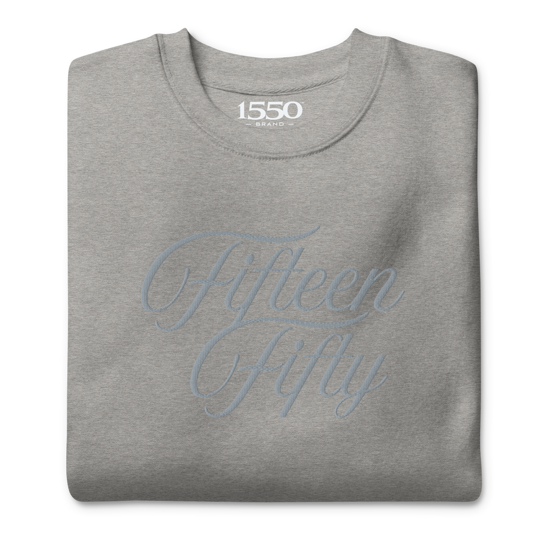 SCRIPTED MONOTONE SWEATSHIRT