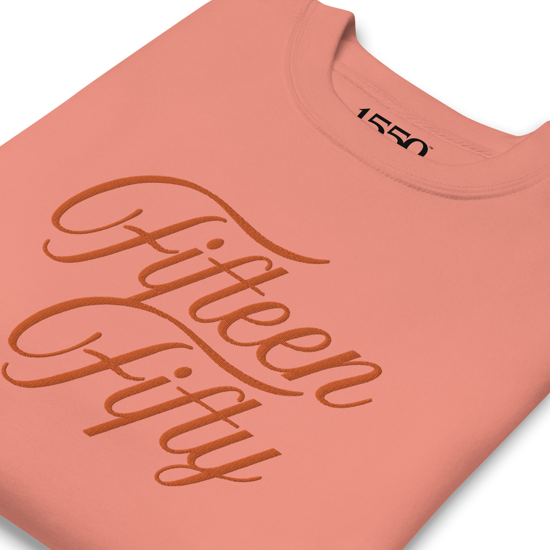 SCRIPTED MONOTONE SWEATSHIRT