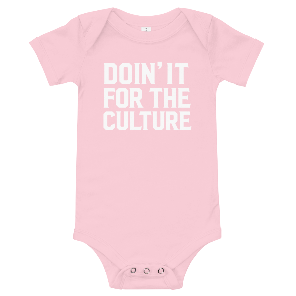 FOR THE CULTURE ONESIE