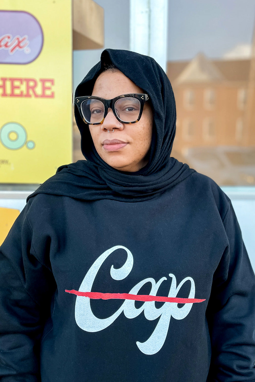 NO CAP CHAMPION SWEATSHIRT
