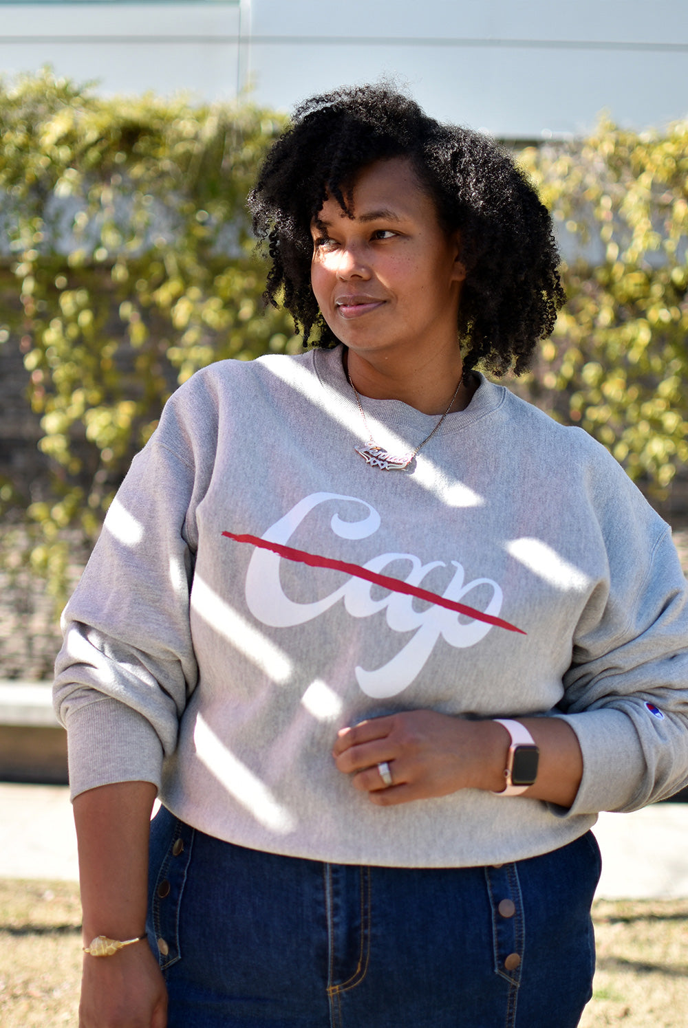 NO CAP CHAMPION SWEATSHIRT