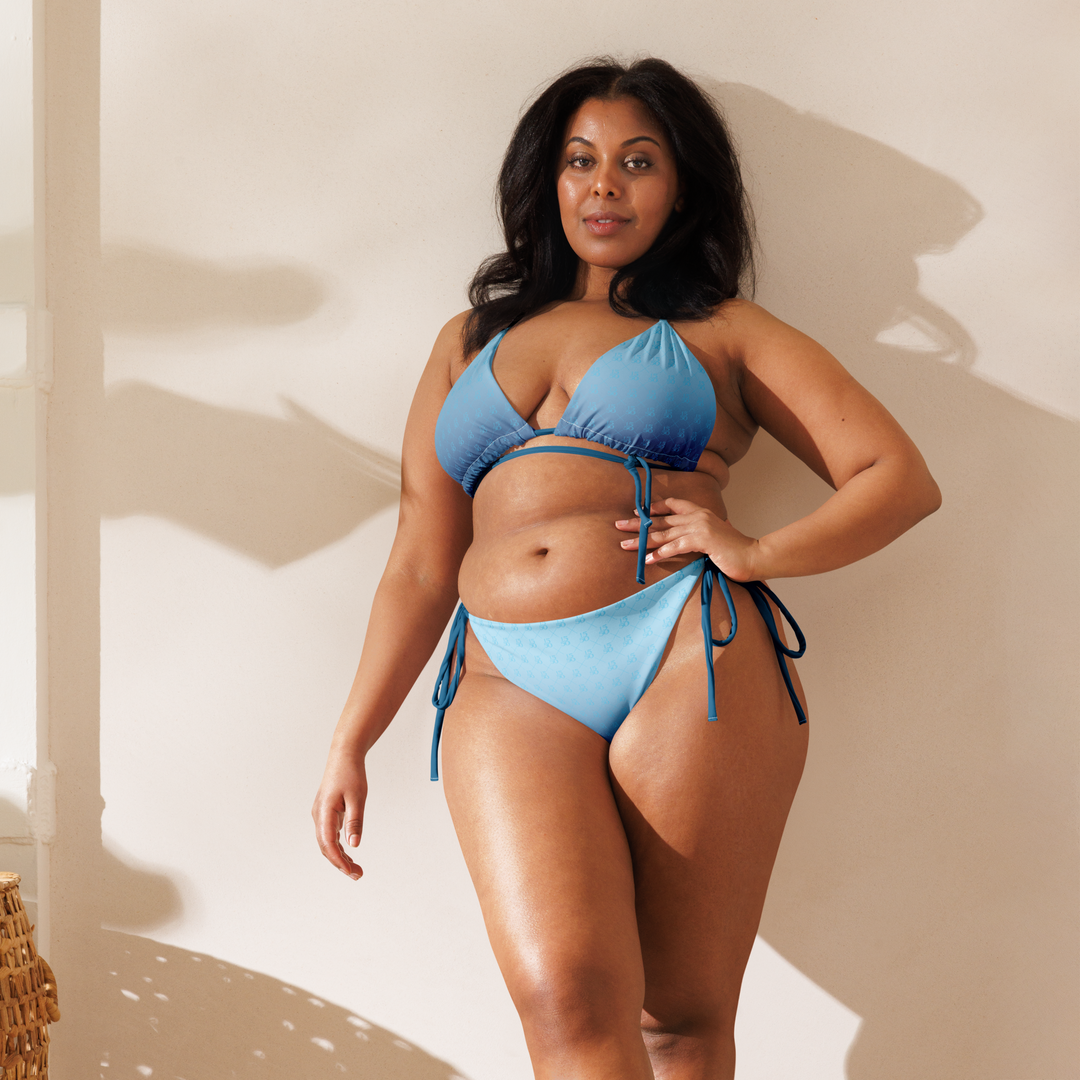 TWILIGHT MONOGRAM STRING BIKINI BOTTOM