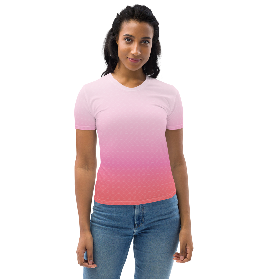 SUNSET MONOGRAM WOMEN'S TEE