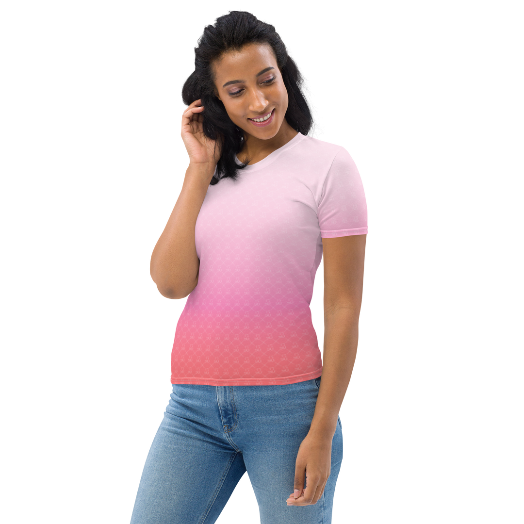 SUNSET MONOGRAM WOMEN'S TEE