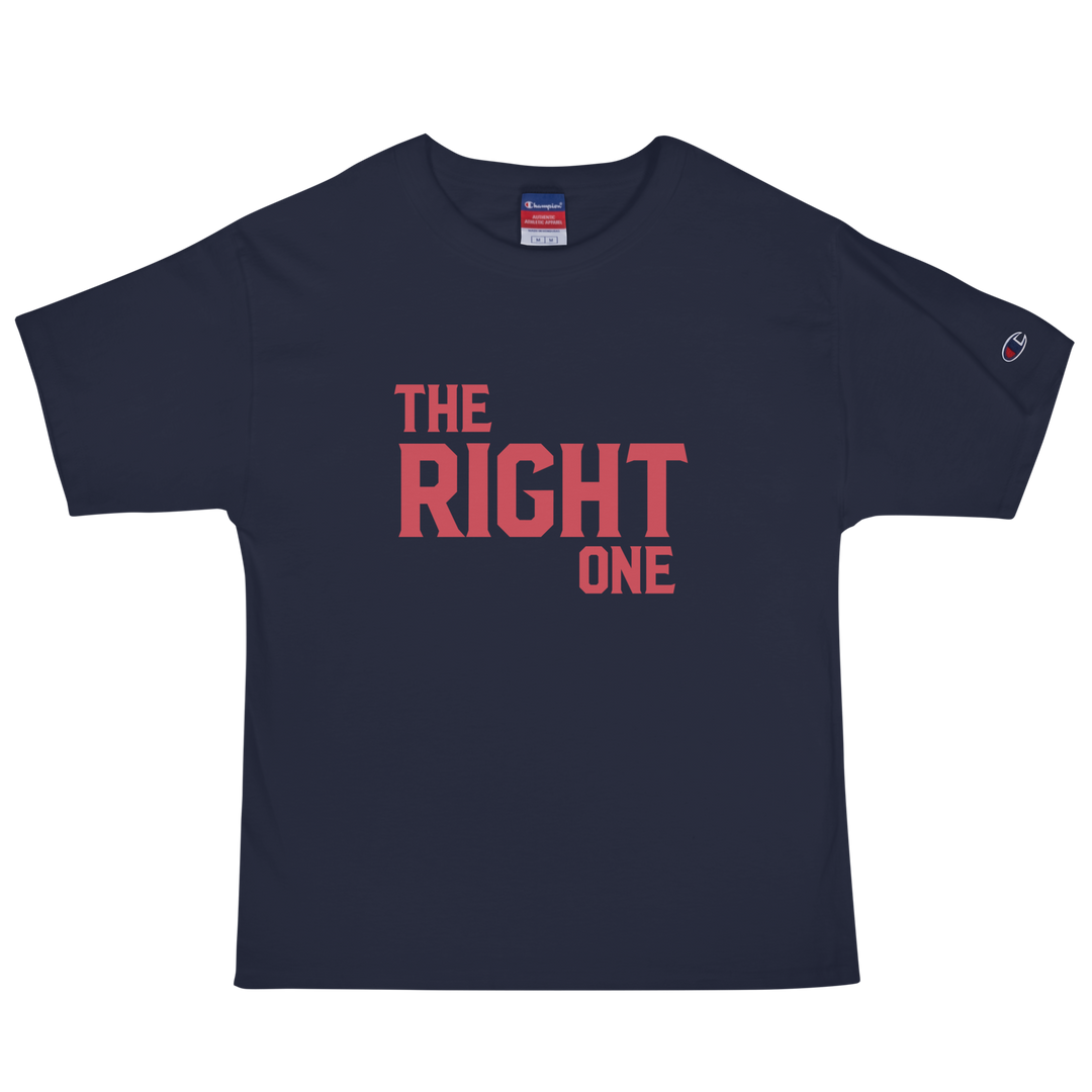 THE RIGHT ONE CHAMPION TEE