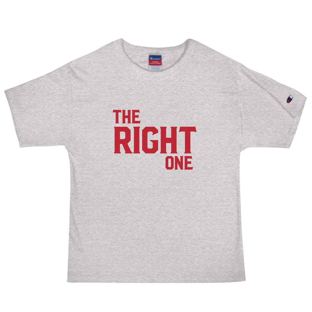 THE RIGHT ONE CHAMPION TEE